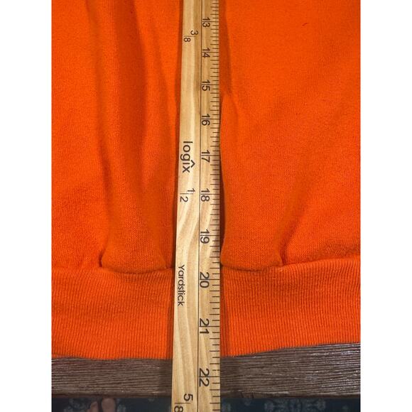 Rare VTG 1987 Denver Broncos SB XXII Single Stitch Crewneck Orange L/XL USA! - Picture 5 of 7